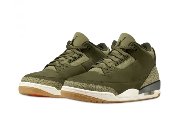 Jordan Brand Air Jordan 3 QS "Medium Olive" (DN3707-202)