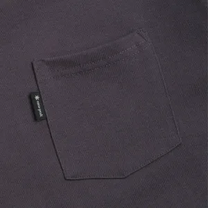 Snow Peak New Standard Pocket T-Shirt "Charcoal" (NSD-TS-25AU001-013)