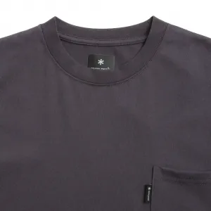 Snow Peak New Standard Pocket T-Shirt "Charcoal" (NSD-TS-25AU001-013)