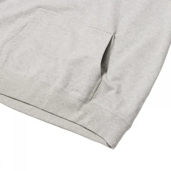 Snow Peak Recycled Cotton Pullover Hoodie "Melange Grey" (SW-22SU402R-MG)