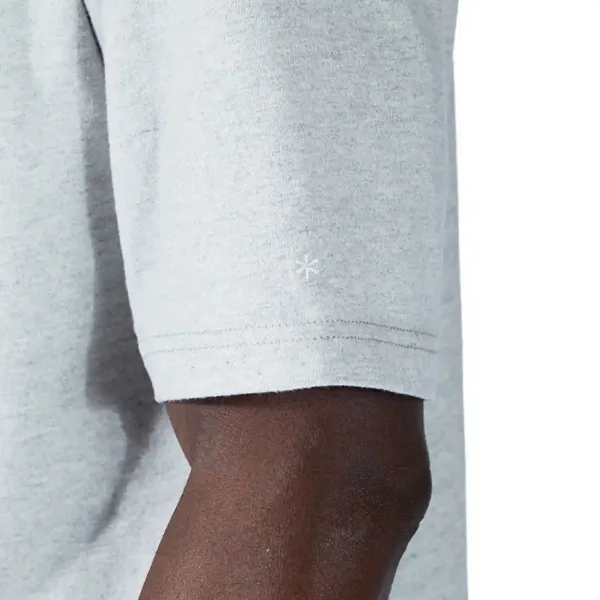 Snow Peak Recycled Cotton Heay Mockneck T-Shirt "Melange Grey" (TS-22SU402R-MG)