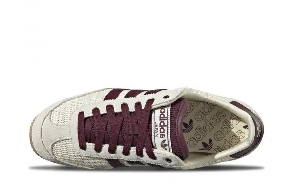 adidas Japan W "Cream White Maroon " (JR7161)