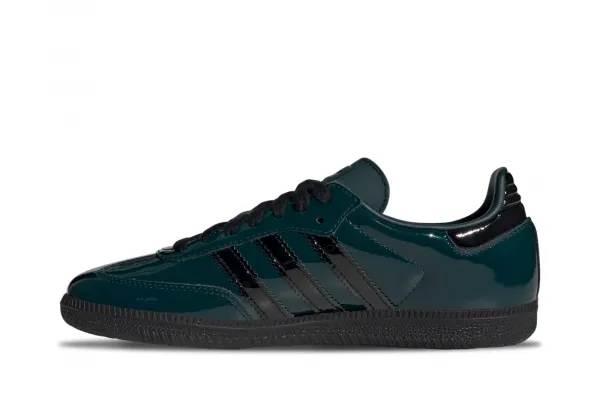 adidas Samba OG "Aurora Ivy Black Patent" (JR8750)