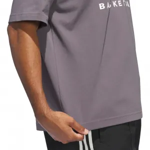 adidas Original Basketball Courtside Tee "Grey" (KB0999)