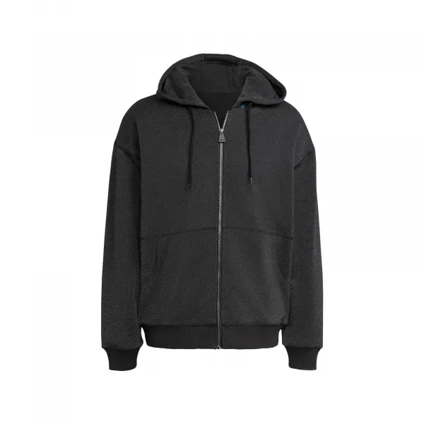 adidas EQT Reflective Full-Zip Hoodie "Black" (JX1460)