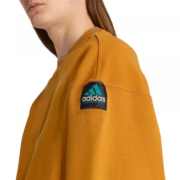 adidas EQT Reflective Embroidery Crew "Craft Ochre" (JX1457)