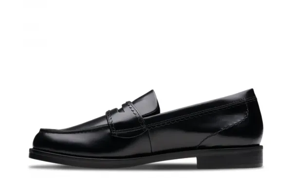 Clarks Originals Straven Edge W "Black Leather" (26181277)