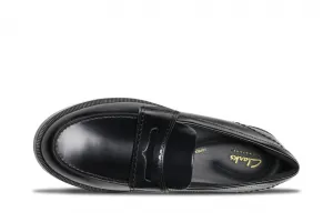 Clarks Originals Straven Edge W "Black Leather" (26181277)