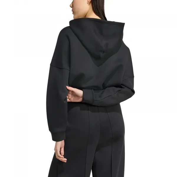 adidas Off Placed 3-Stripes Hoodie W "Black" (JX2701)