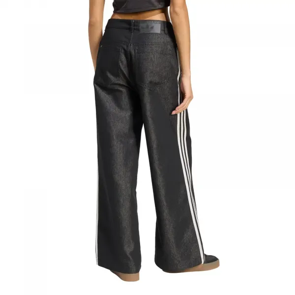 adidas Adilenium Season 4 Teamgeist Baggy Shine Denim Pants W "Black" (KE9799)