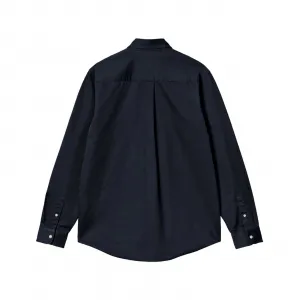 Carhartt WIP L/S Madison Shirt "Dark Navy Wax" (I023339-0COXX)