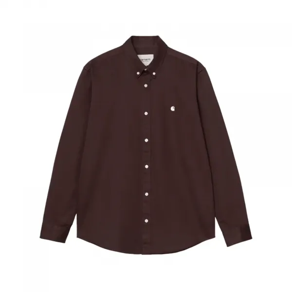 Carhartt WIP L/S Madison Shirt "Palisander Wax" (I023339-39GXX)