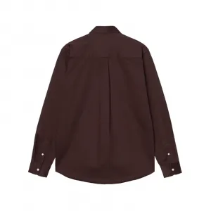 Carhartt WIP L/S Madison Shirt "Palisander Wax" (I023339-39GXX)