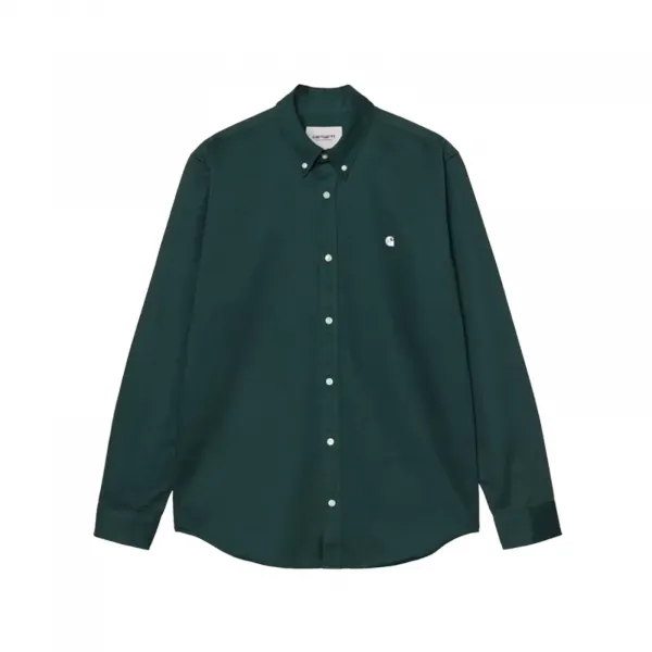 Carhartt WIP L/S Madison Shirt "Dark Fir Wax" (I023339-36IXX)