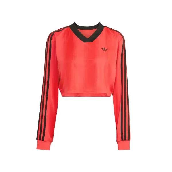 adidas Adicolor Jacquard Top W "Lucid Red" (JX6448)