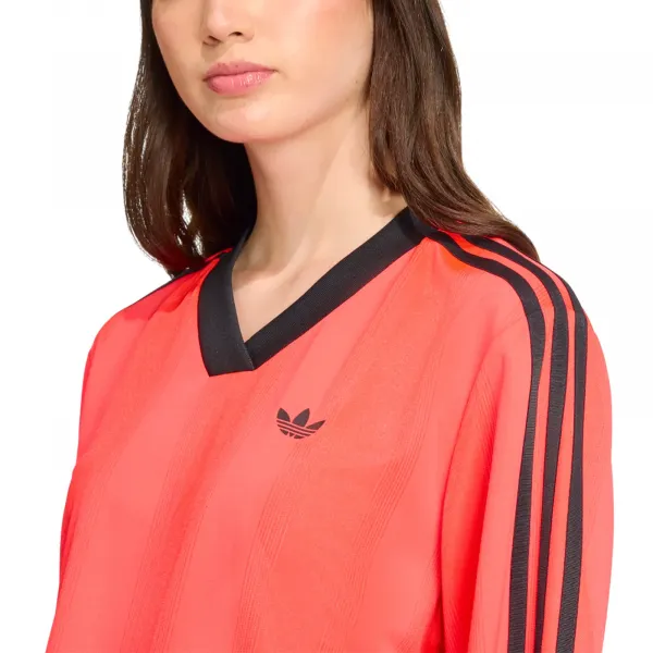 adidas Adicolor Jacquard Top W "Lucid Red" (JX6448)