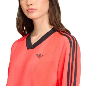 adidas Adicolor Jacquard Top W "Lucid Red" (JX6448)
