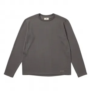 Snow Peak Dry Thermal L/S T-Shirt "Charcoal" (SW-25AU011-013)