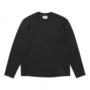 Snow Peak Dry Thermal L/S T-Shirt "Black" (SW-25AU011-019)
