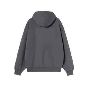 Carhartt WIP Hooded Hackwork Sweatshirt "Prophyry Fleur De Sel" (I035641-3EGXX)