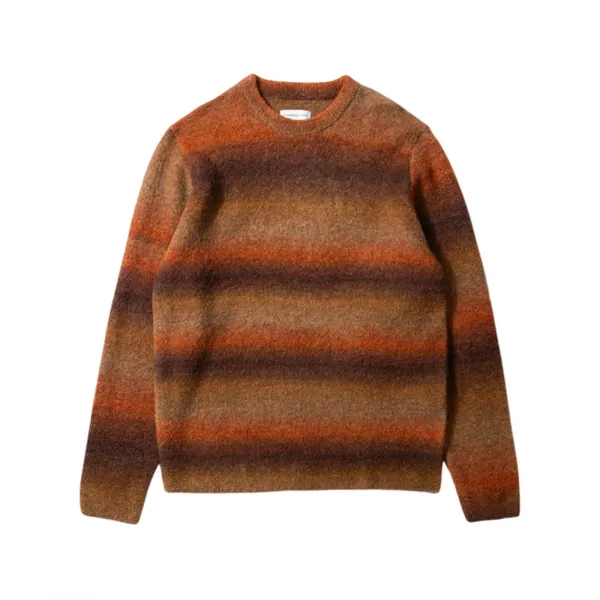 Edmmond Studios Oregon Sweater "Plain Chocolate" (325-60-18790)