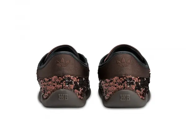 adidas x Wales Bonner Karintha Lo Sequin W "Dark Brown" (KH8798)