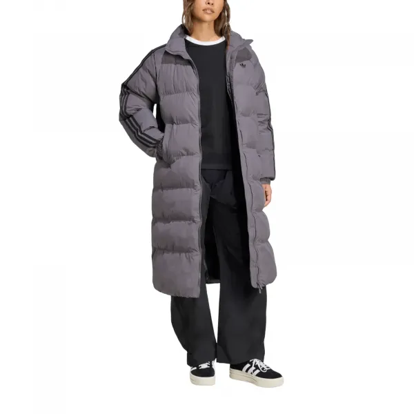 adidas Adicolor Long Down Puffer W "Grey Strata" (JX2952)