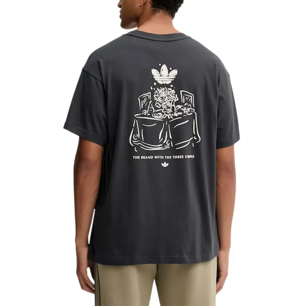 adidas Supper Club Graphic T-Shirt "Black" (HY2062)