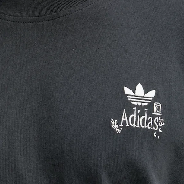 adidas Supper Club Graphic T-Shirt "Black" (HY2062)