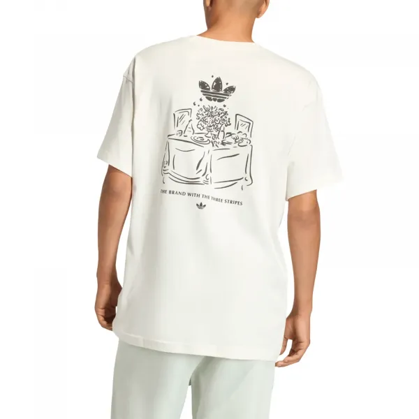 adidas Supper Club Graphic T-Shirt "Off White" (HY2063)