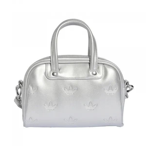 adidas Adicolor Mini Bowling Bag "Silver Metallic" (JW0050)