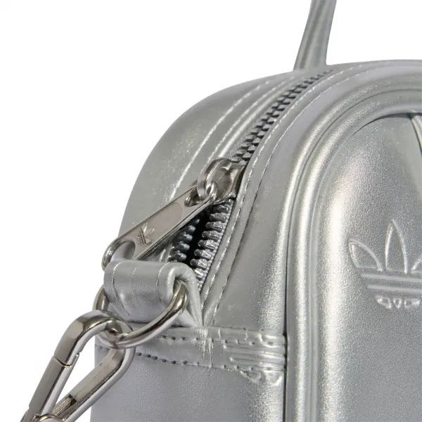 adidas Adicolor Mini Bowling Bag "Silver Metallic" (JW0050)