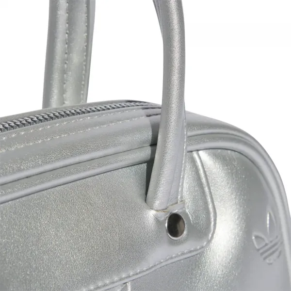 adidas Adicolor Mini Bowling Bag "Silver Metallic" (JW0050)