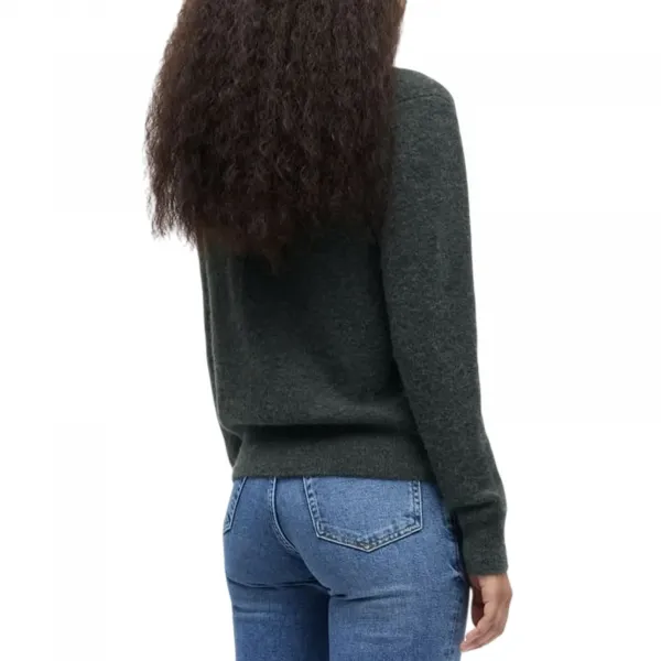 Samsøe Samsøe Nor Short Cardigan 7355 W "Dark Evergreen Mel." (F16422744-DARK-EVERG)