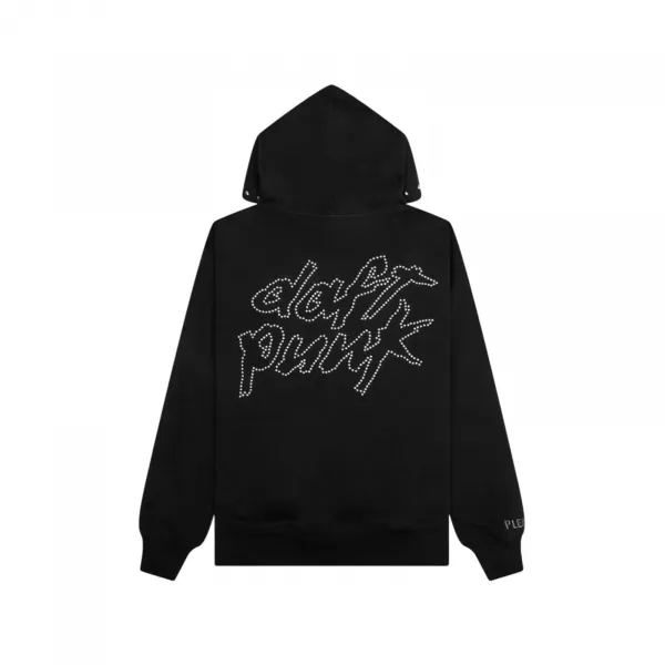 Pleasures x Daft Punk Lucky Studded Hoodie "Black" (P25DP004-BLACK)