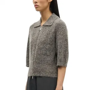 Samsøe Samsøe Sakelsie SS Cardigan 15827 W "Fossil Mel." (F25400048-FOSSIL-MEL)
