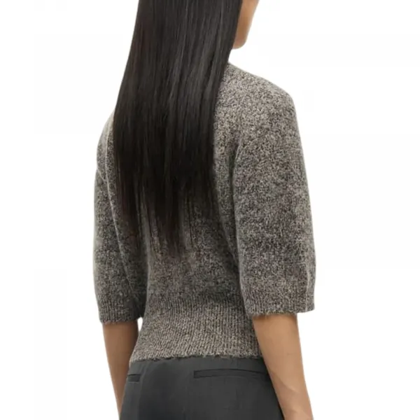 Samsøe Samsøe Sakelsie SS Cardigan 15827 W "Fossil Mel." (F25400048-FOSSIL-MEL)