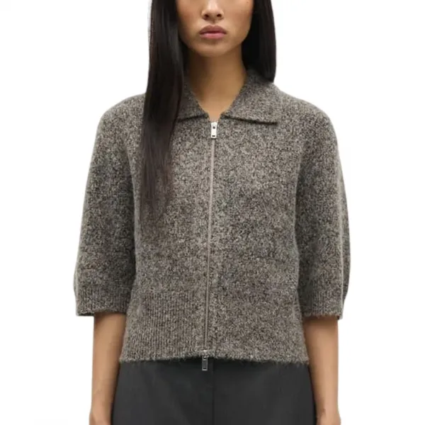 Samsøe Samsøe Sakelsie SS Cardigan 15827 W "Fossil Mel." (F25400048-FOSSIL-MEL)