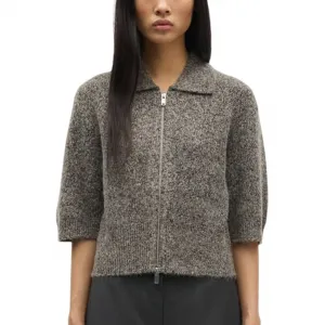 Samsøe Samsøe Sakelsie SS Cardigan 15827 W "Fossil Mel." (F25400048-FOSSIL-MEL)