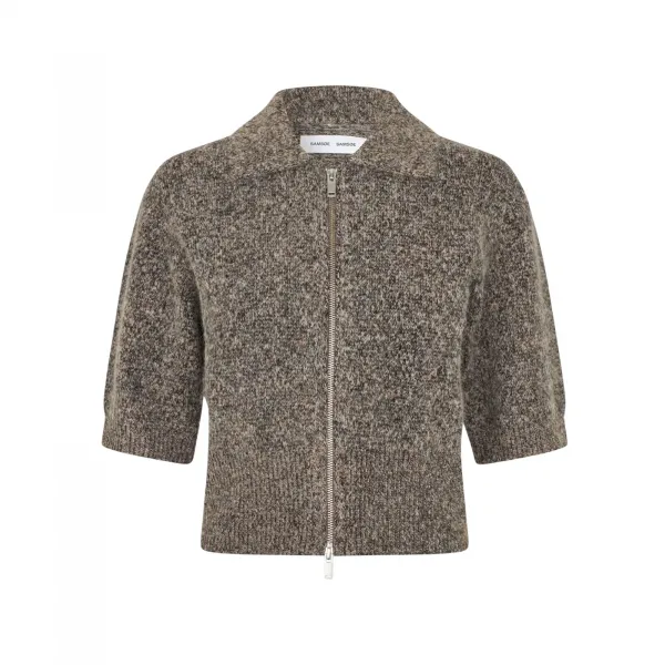 Samsøe Samsøe Sakelsie SS Cardigan 15827 W "Fossil Mel." (F25400048-FOSSIL-MEL)