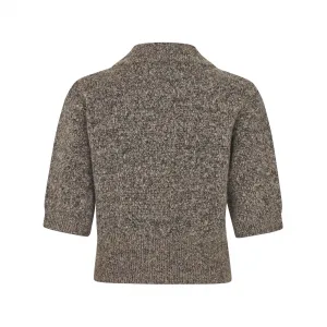 Samsøe Samsøe Sakelsie SS Cardigan 15827 W "Fossil Mel." (F25400048-FOSSIL-MEL)