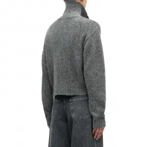 Samsøe Samsøe Salois Cardigan 15724 W "Dark Grey Mel." (F25400045-DARK-GREY)