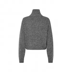 Samsøe Samsøe Salois Cardigan 15724 W "Dark Grey Mel." (F25400045-DARK-GREY)