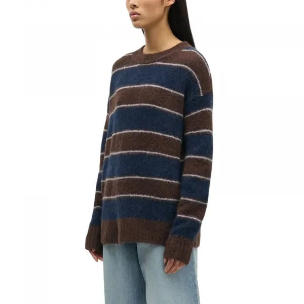 Samsøe Samsøe Sajeanne Sweater 15425 W "Black Coffee St." (F25300007-BLACK-COFF)