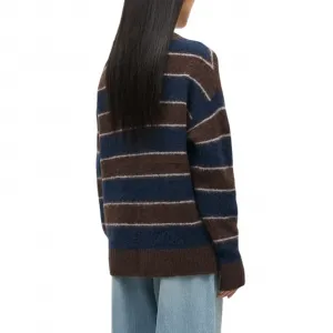 Samsøe Samsøe Sajeanne Sweater 15425 W "Black Coffee St." (F25300007-BLACK-COFF)