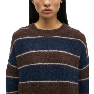Samsøe Samsøe Sajeanne Sweater 15425 W "Black Coffee St." (F25300007-BLACK-COFF)