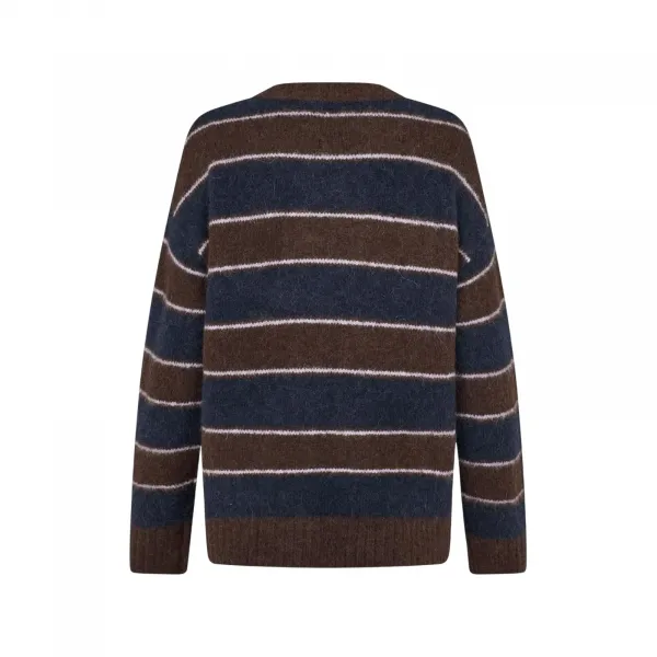 Samsøe Samsøe Sajeanne Sweater 15425 W "Black Coffee St." (F25300007-BLACK-COFF)