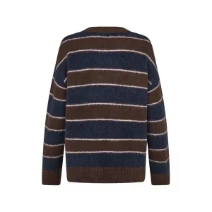 Samsøe Samsøe Sajeanne Sweater 15425 W "Black Coffee St." (F25300007-BLACK-COFF)