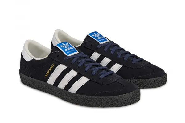 adidas Munchen II SPZL "Core Black" (JR1544)