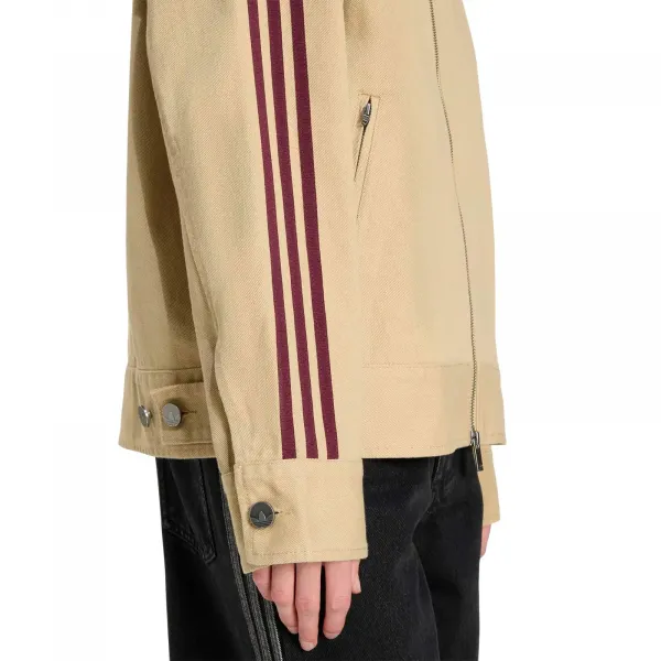 adidas Athletics Dept Twill Firebird Jacket W "Linen Khaki" (KF2312)